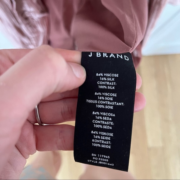 J BRAND Regan Crinkled-Velvet Jacket - M - Picture 5 of 7